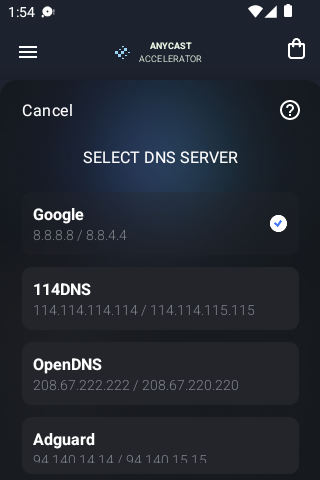 anycast vpn windowsandroid下载效果预览图